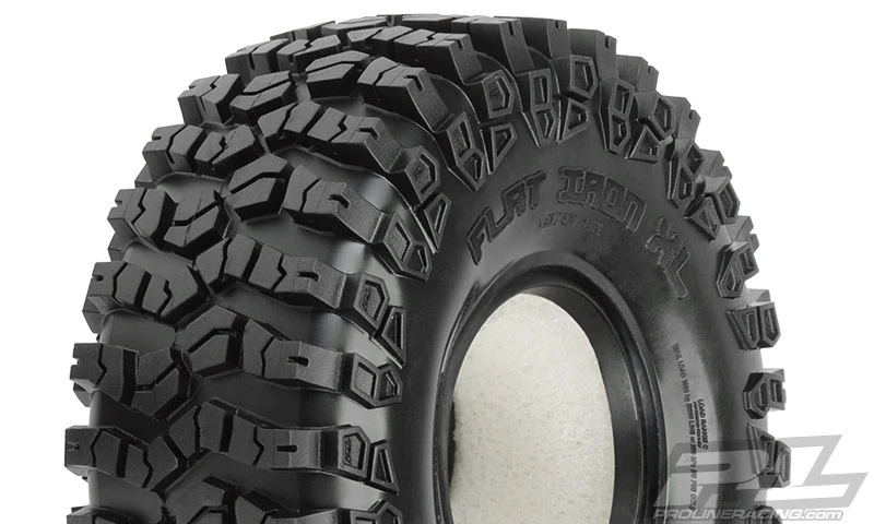 PRO-LINE Flat Iron XL 1.9inch G8 Rock Terrain Truck Tires - Memory Foam (2) 5 PRO-LINE Flat Iron XL 1.9inch G8 Rock Terrain Truck Tires - Memory Foam (2) - Image 3