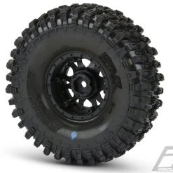 PRO-LINE Hyrax 1.9" G8 Tires On Impulse Blk/Silv Beadlock - (2) -Louise RC Shop 10128 13 4 l
