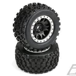 PRO-LINE Badlands MX43 Pro-Loc All Terrain Tires Mounted - X-MAXX (2) -Louise RC Shop 10131 13 2
