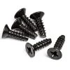HPI Racing - TP. Flat Head Screw M3 X 10mm - Phillips Head - (6)