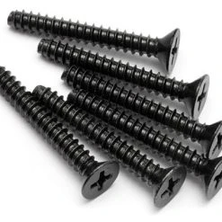 HPI Racing - TP. Flat Head Screw M4 X 30mm - Phillips Head - (6)
