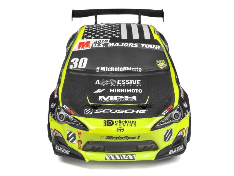 HPI Racing - Painted Touring Car Body - Michele Abbate GrrRacing (200mm) 6 HPI Racing - Painted Touring Car Body - Michele Abbate GrrRacing (200mm) - Image 4