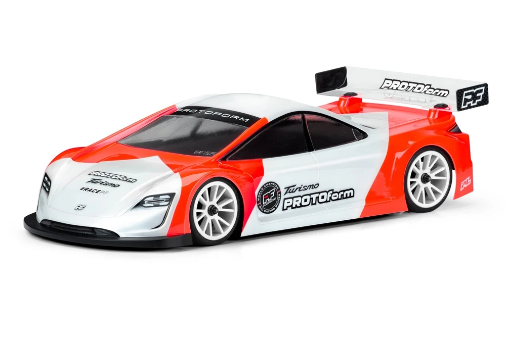 PROTOFORM Turismo Lightweight Bodyshell 190mm - Clear 4 PROTOFORM Turismo Lightweight Bodyshell 190mm - Clear - Image 2