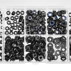 Team Corally - Nuts - Lock Nuts - Washers Set - 320pcs -Louise RC Shop 25038