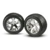 Traxxas Tires & Wheels Alias/All-Star Chrome 2,8" (2) -Louise RC Shop 3770 3