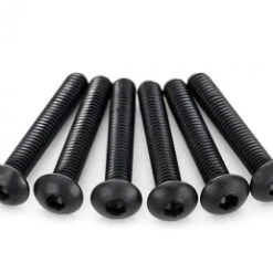 Traxxas Screws 4x25mm Button-head Machine (hex Drive) (6)