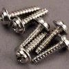 Traxxas Screws 3x12mm Self-tapping Washerhead (6)