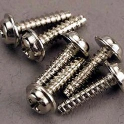 Traxxas Screws 3x12mm Self-tapping Washerhead (6)