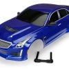 Traxxas Body Cadillac CTS-V Painted Blue -Louise RC Shop 428391A 1