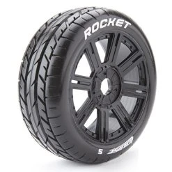 Louise RC 1:8 B-Rocket With Black Rim - Mounted - Sport (2)