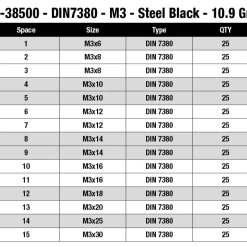 Team Corally - Screw Set M3 - Hex Button Head - 375pcs 7 Team Corally - Screw Set M3 - Hex Button Head - 375pcs -Louise RC Shop 619