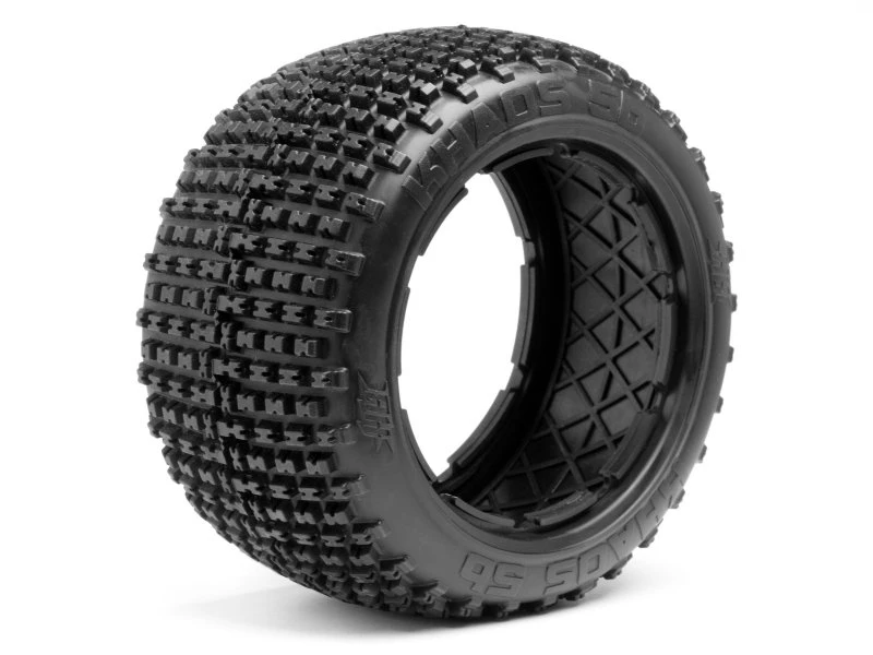 HPI Racing - Khaos Tire Baja 5T - White - Rear - (2) 4 HPI Racing - Khaos Tire Baja 5T - White - Rear - (2) - Image 2