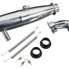 O.S. T-2080SC Silencer Set For 21XZ, R 21VG -Louise RC Shop 72106850