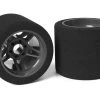 Team Corally Attack Foam Tires 1/8 SSX-8 32 Shore Rear 72mm Carbon Flex Rims (2) -Louise RC Shop C 14718 32