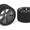 Team Corally Attack Foam Tires 1/12 Circuit 35 Shore Double Pink Front Carbon Rims (2)