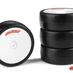 Team Corally Attack RXC V2 Rubber Tires 1/10 EP Touring - 32 Shore Carpet - (4) -Louise RC Shop C 14752 32