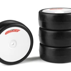 Team Corally Attack RXC V2 Rubber Tires 1/10 EP - 28 Sh Carpet - (4)