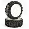 Fastrax 1/8th Premounted Buggy Tyres 'Rock-Block/12 Spoke' -Louise RC Shop FAST0026