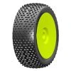 GRP 1:8 BU - ATOMIC - New Closed Cell Insert - Mounted On New Closed Yellow Wheel - (2): Soft A