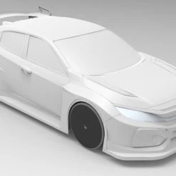 Bittydesign HC-F 1/10 FWD 190mm Body 13 Bittydesign HC-F 1/10 FWD 190mm Body -Louise RC Shop HCF Foto Blocco CNC 2