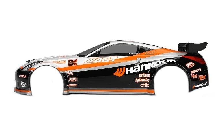 HPI Racing Nissan 350Z Hankook Body (200mm) - Unpainted 3 HPI Racing Nissan 350Z Hankook Body (200mm) - Unpainted