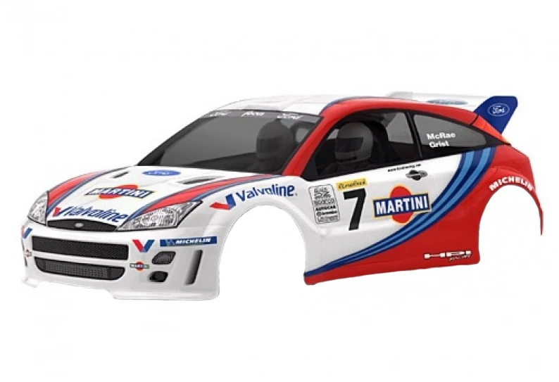 HPI Racing -Racing Ford Focus WRC Clear Body (200mm) 3 HPI Racing -Racing Ford Focus WRC Clear Body (200mm)