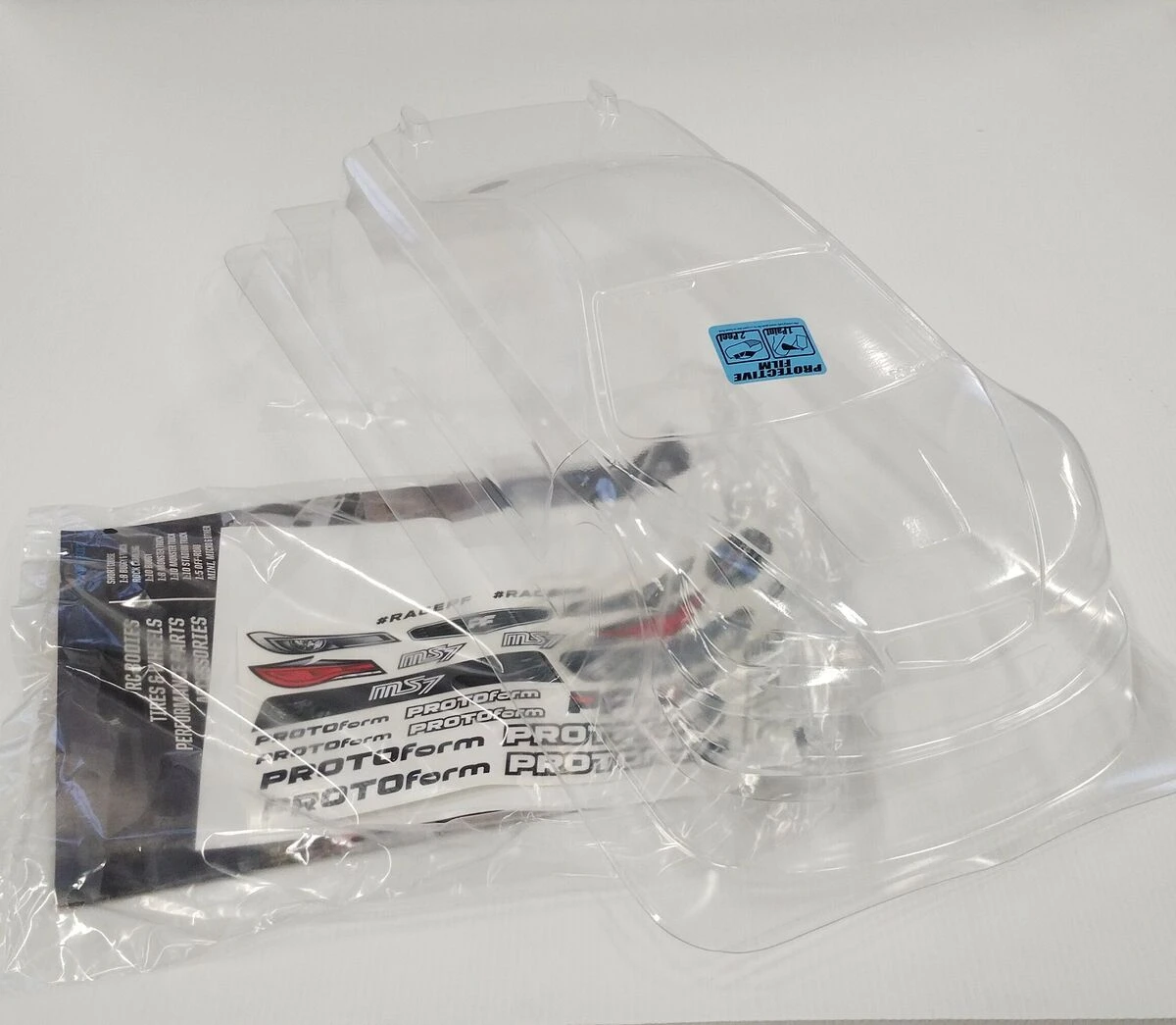 PROTOFORM Form MS7 Light Weight Body - Clear - 190mm 4 PROTOFORM Form MS7 Light Weight Body - Clear - 190mm - Image 2