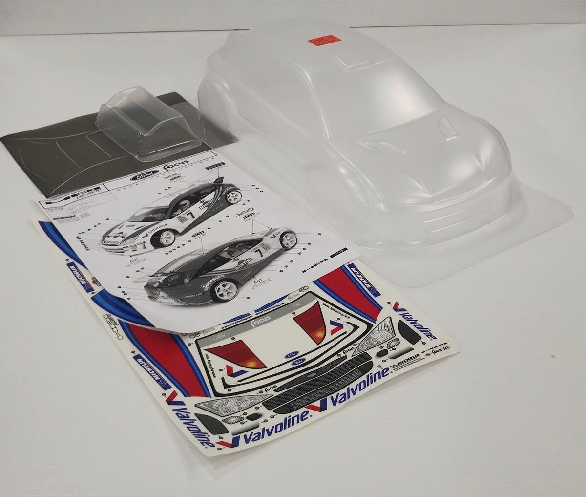 HPI Racing -Racing Ford Focus WRC Clear Body (200mm) 4 HPI Racing -Racing Ford Focus WRC Clear Body (200mm) - Image 2