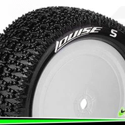 Louise RC - E-Maglev Buggy Tyre With White Rim For 12mm Hex - 4WD Front - Mounted - Soft - (2) 5 Louise RC - E-Maglev Buggy Tyre With White Rim For 12mm Hex - 4WD Front - Mounted - Soft - (2) -Louise RC Shop LR T3174SWKF