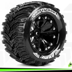 Louise RC MT-Cyclone 2,8" Black For ARRMA - 14mm Hex (2) -Louise RC Shop LR T3226SBM D183