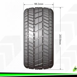 Louise RC - X-Rocket Black For ARRMA Kraton 8S - (2) -Louise RC Shop LR T3295BM D2