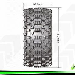 Louise RC - MFT X-Uphill On Black Wheels For ARRMA Kraton 8S - (2) 10 Louise RC - MFT X-Uphill On Black Wheels For ARRMA Kraton 8S - (2) -Louise RC Shop LR T3297BM D2