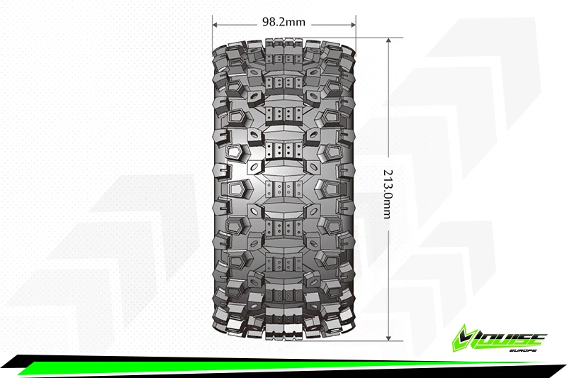 Louise RC - MFT X-Uphill On Black Wheels For ARRMA Kraton 8S - (2) 6 Louise RC - MFT X-Uphill On Black Wheels For ARRMA Kraton 8S - (2) - Image 4