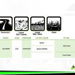 Louise RC - CR-CHAMP Class 1 - 1.9" (2) -Louise RC Shop LR T3345VI D3