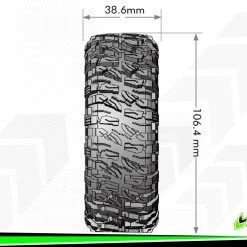 Louise RC - CR-MALLET Class 1 - 1.9" (2) -Louise RC Shop LR T3346VI D2