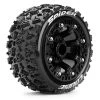 Louise RC Tire & Wheel ST-SPIDER 2,2" Black Soft (2) -Louise RC Shop LT3200SB 1