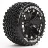 Louise RC Tire & Wheel ST-HUMMER 2.8" - 0-Offset - Black (2) -Louise RC Shop LT3209B 186