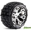 Louise RC ST-Jumbo 2.8" Truggy Tires - Chrome - 0-Offset - (2) -Louise RC Shop LT3210C