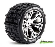 Louise RC ST-Jumbo 2.8" Truggy Tires - Chrome - 0-Offset - (2)