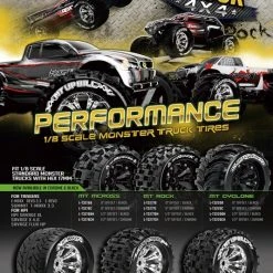 Louise RC MT-Pioneer 3.8" - Black Chrome - 0-Offset - (MFT) - (2) -Louise RC Shop LT3220B 3