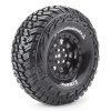 Louise RC Tire & Wheel CR-Griffin 1.9" Black Crawler (2)