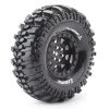 Louise RC Tire & Wheel CR-Champ 1.9" Black Crawler (2)