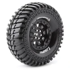 Louise RC Tire & Wheel CR-ARDENT 1.9" Black (2)