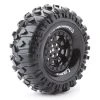Louise RC Tire & Wheel CR-Rowdy 1.9" - Black (2) -Louise RC Shop LT3233VB 1
