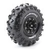 Louise RC -Rowdy 2.2" Crawler Tires - Black Spoke Rim - (2)