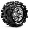 Louise RC Tire & Wheel MT-MCROSS 3,8" Chrome 0-offset (2) -Louise RC Shop LT3276C 1 1