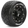 Louise RC Tires & Wheels MT-ROCKET 1/10 Black Beadlock (1/2) Soft MFT (2)