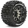 Louise RC MT-Pioneer 3.2" - Black-Chrome Beadlock - 0-Offset - Soft - (2) -Louise RC Shop LT3308SBCH 1