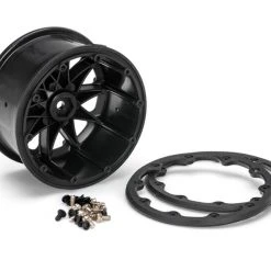 Louise RC ST-Rocket 3.2" - Black Beadlock - 0-offset - Soft - (2) -Louise RC Shop LT3311SB 5