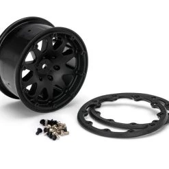 Louise RC ST-Pioneer 3.2" Truggy Tires - Black Beadlock - 0-Offset - Soft - (2) -Louise RC Shop LT3312SB 4